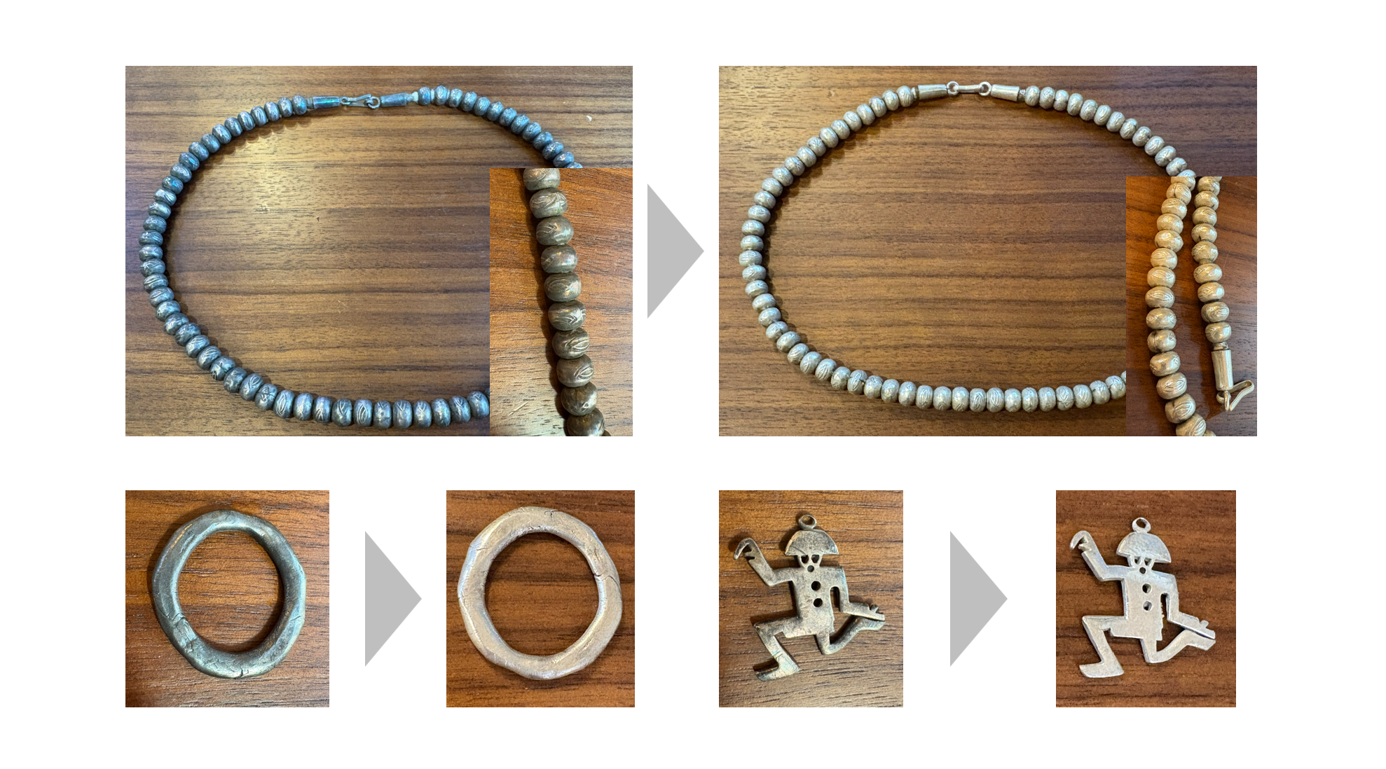 シルバーアクセサリー等をアルミホイルと重曹でクリーニング | 朝から昼寝